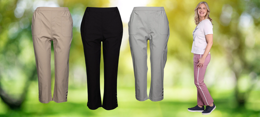 Micro Stretch Pants for Women to Live In All Spring