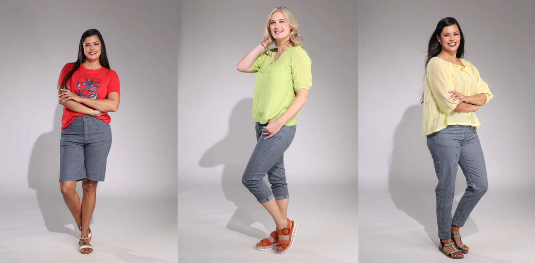 Spring Edit: Striped Denim Jeans and Shorts to Style Now