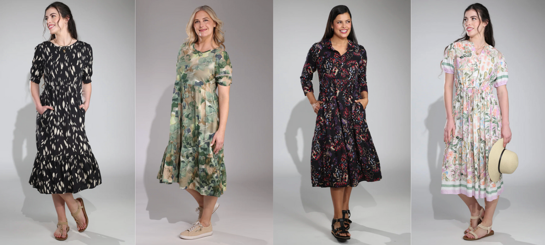 Dressing Up in a Rayon Dress This Summer