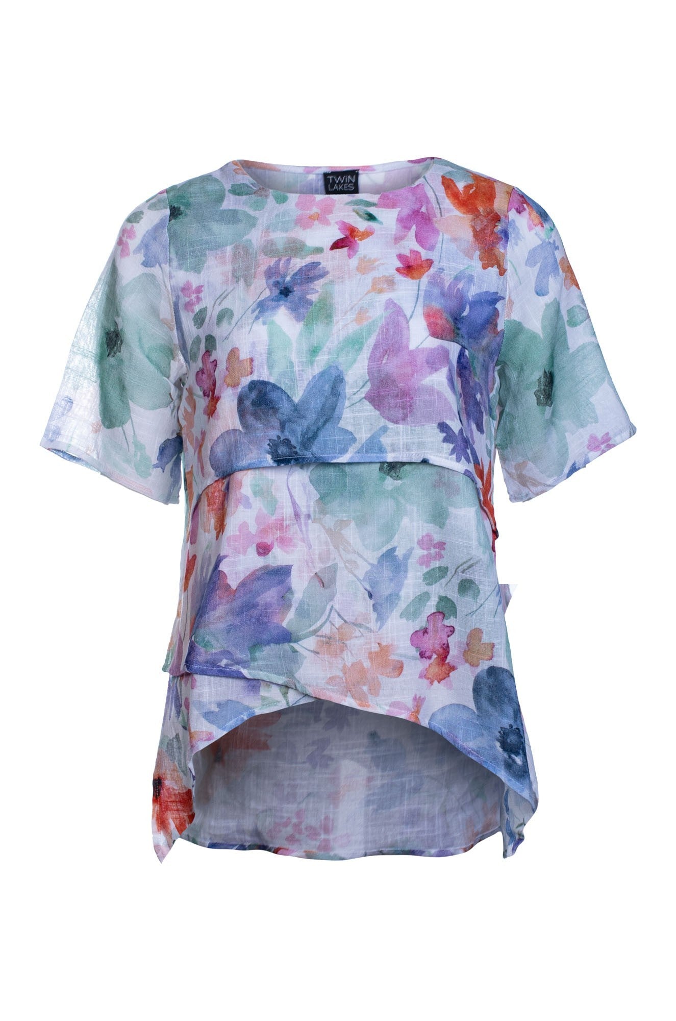 6283C1|WATERPRINT FLOWER