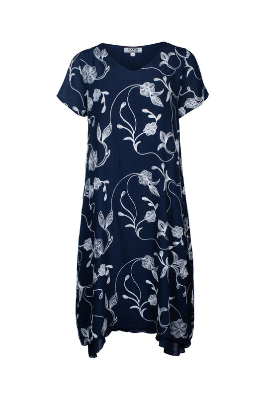 7192C1|NAVY/IVORY