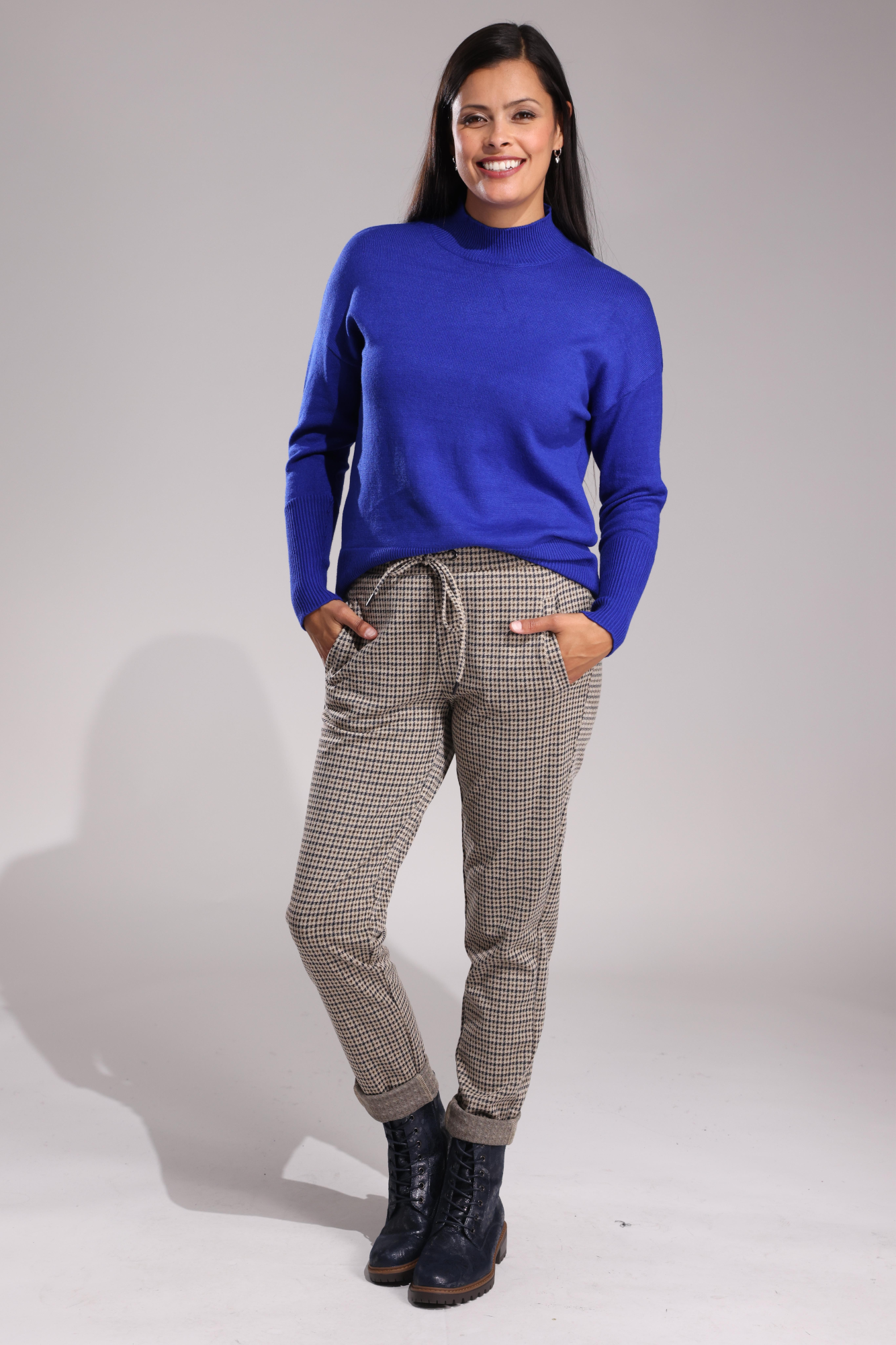 7815BR|NAVY/MOCHA
