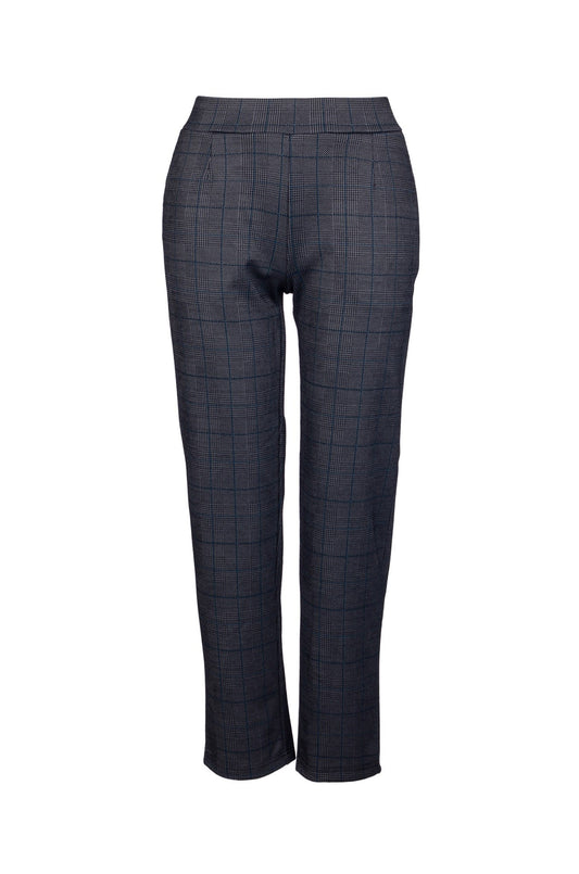 7814B1|LAGOON CHARCOAL CHECK