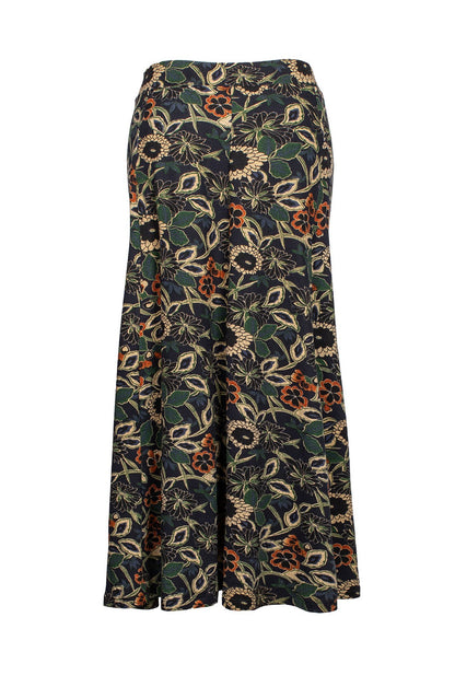 7915D1|NAVY SAND FLOWER