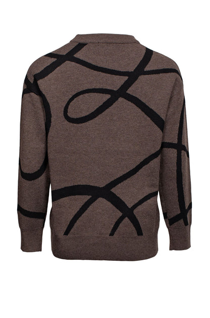 6325D1|MOCHA MARLE/ BLACK