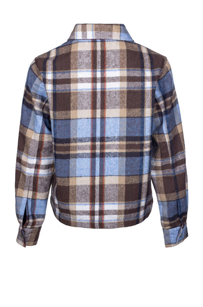 6031B1|SKY MOCHA CHECK
