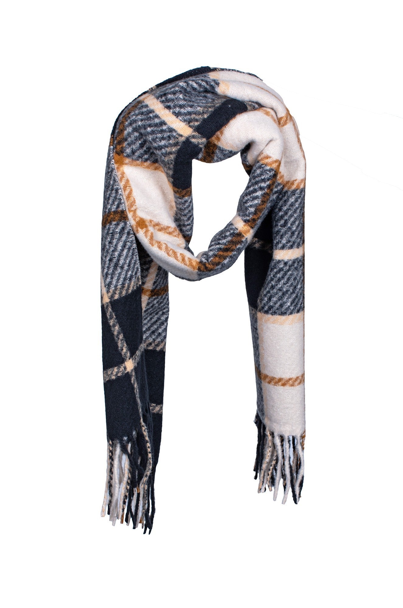 0502D1|BLACK/IVORY