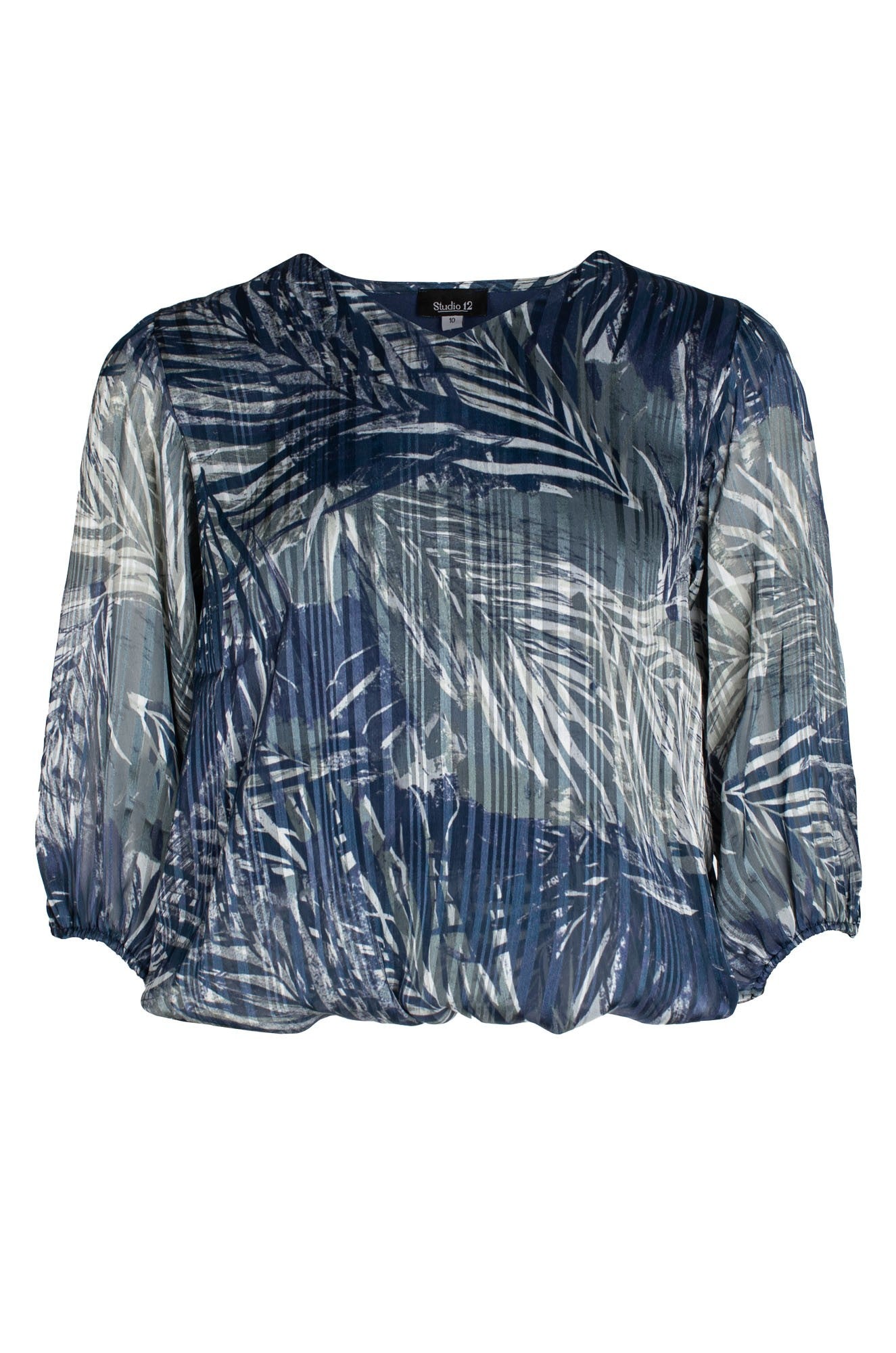 8571C1|INDIGO OLIVE PALM