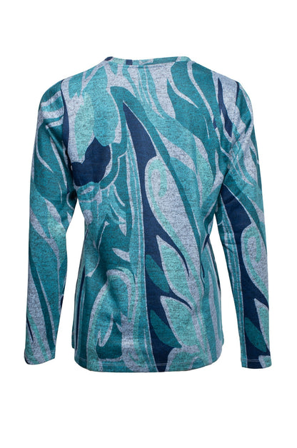 4394D1|TEAL ABSTRACT