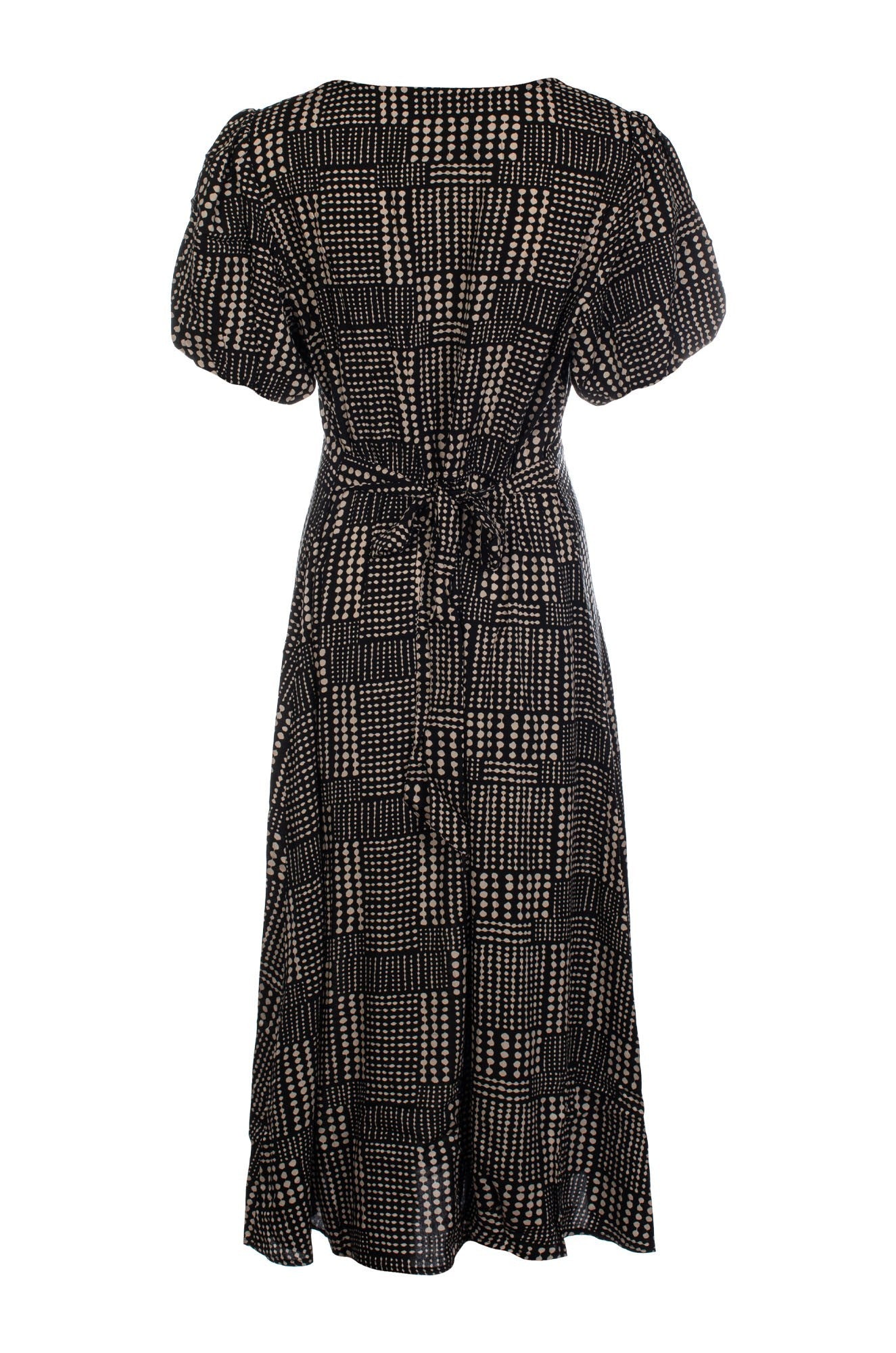 3326C1|BLACK TAUPE DOTS