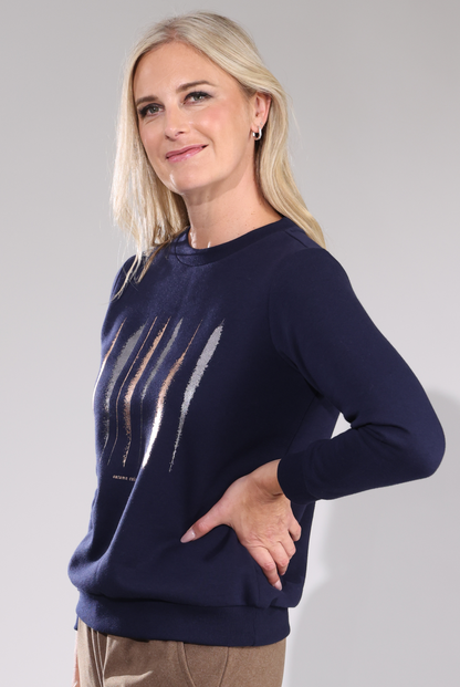 3390D1|ABSTRACT FOIL ON NAVY