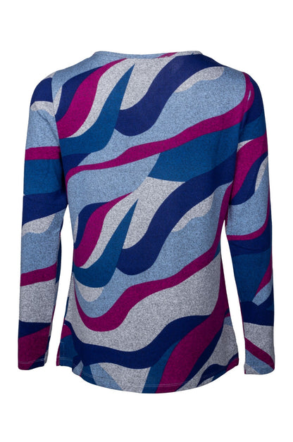 7905B1|CERISE BLUE SWIRL