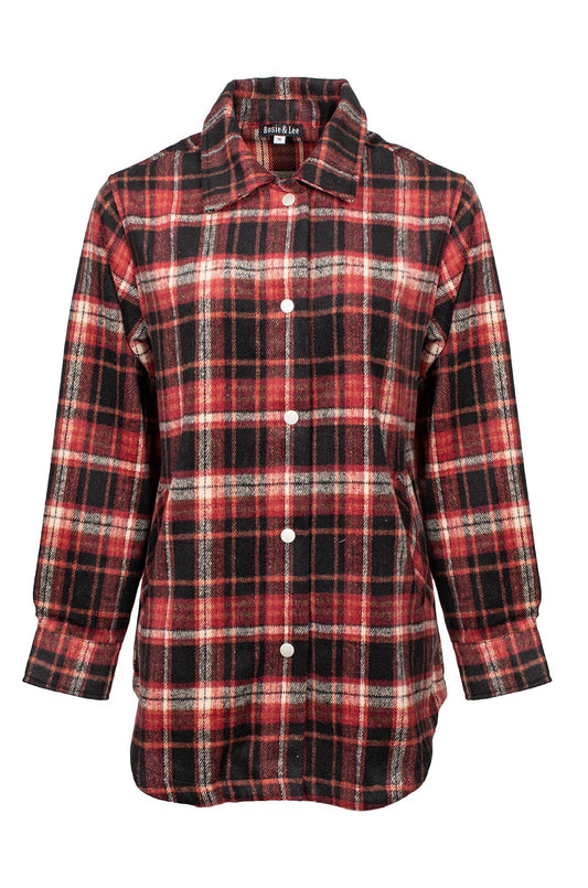 6032D1|RED BLACK CHECKS