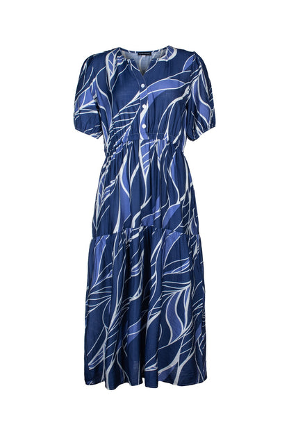 7665C1|INDIGO LAVENDER LEAF