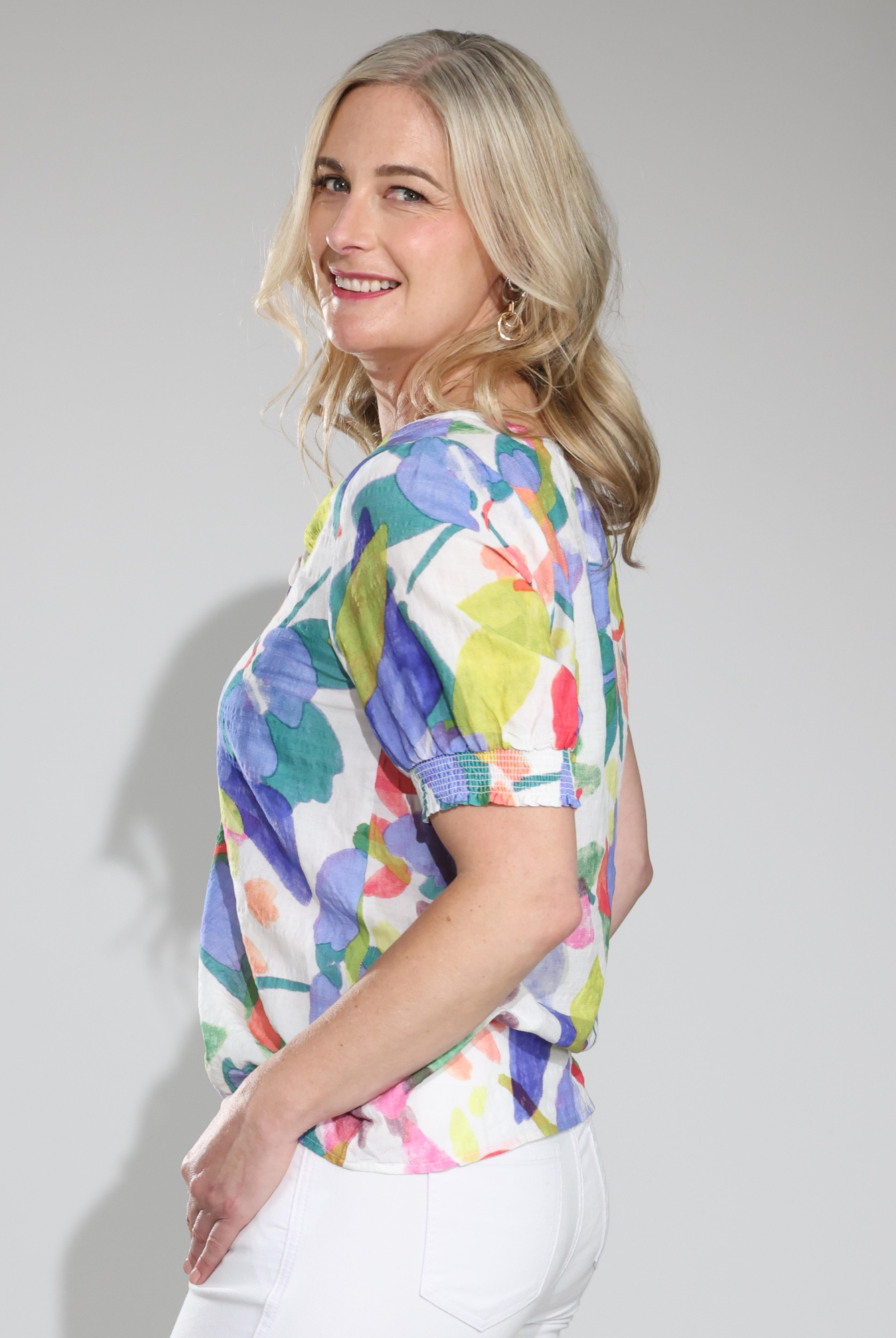 6517C1|MULTI LILAC ABSTRACT