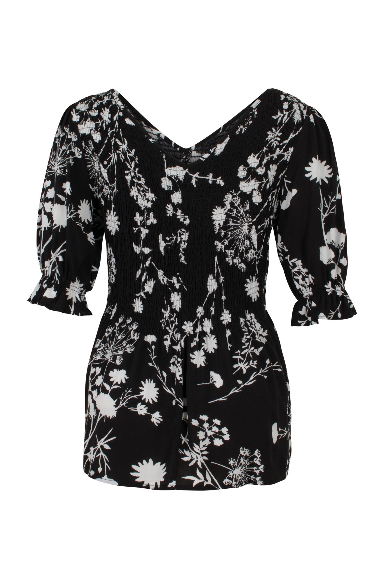 3321C1|BLACK WHITE SPRIG