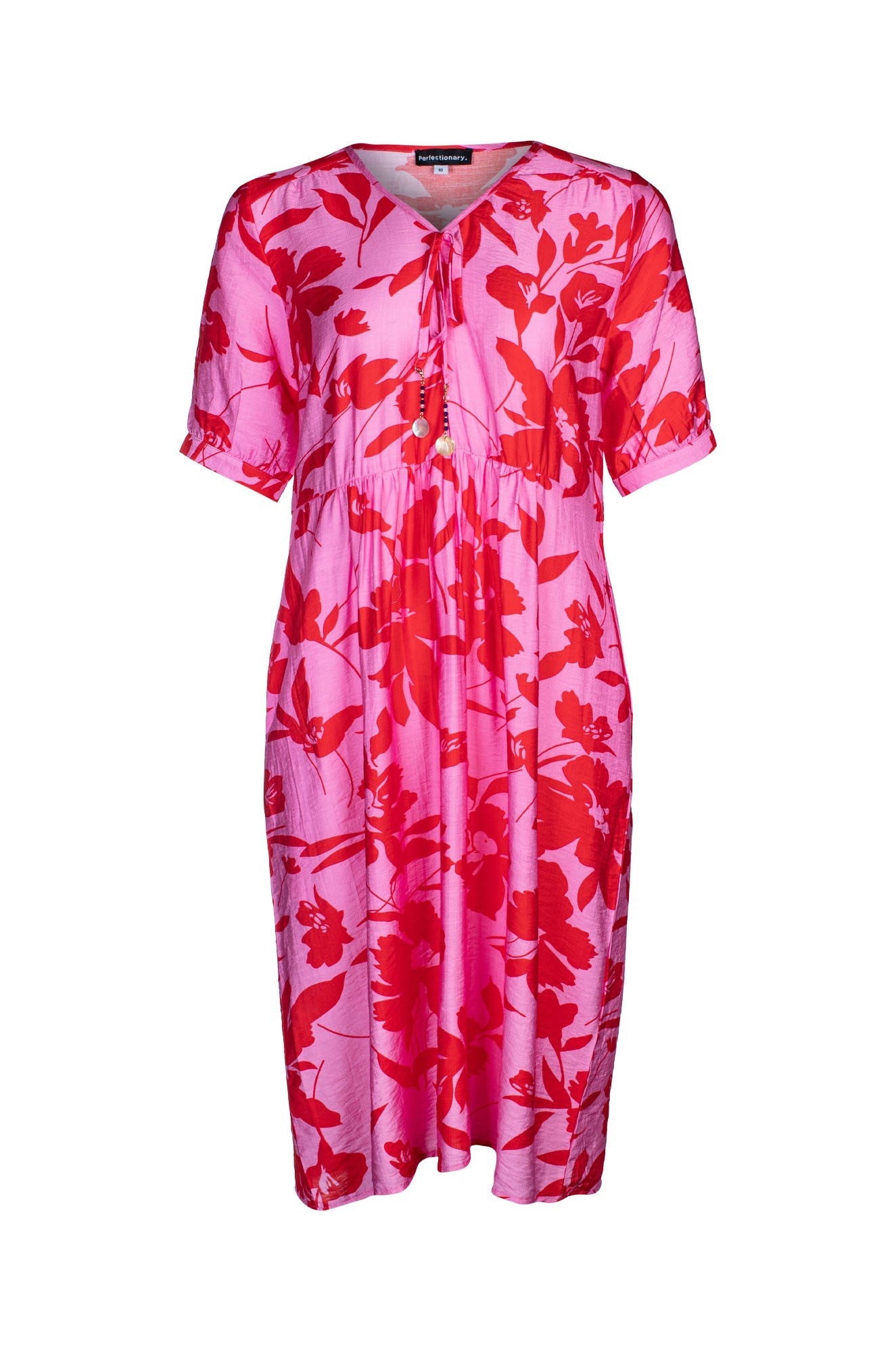 7664C1|PINK RED FLOWER