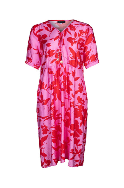 7664C1|PINK RED FLOWER