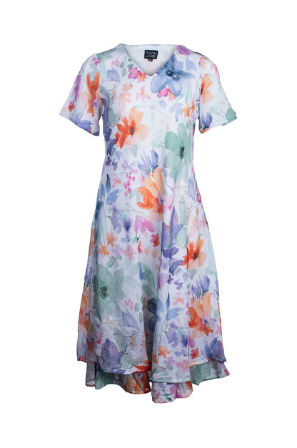 Dress | Waterprint Flower | 6286C1