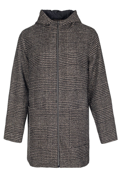 8014B1|MOCHA BLACK CHECK