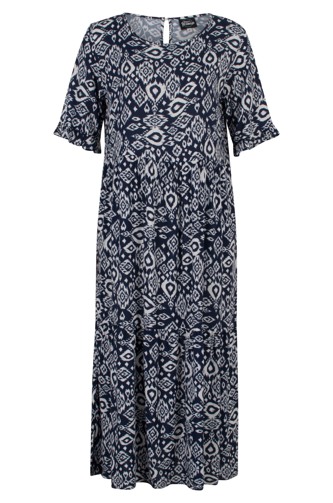 7338C1|NAVY WHITE AZTEC