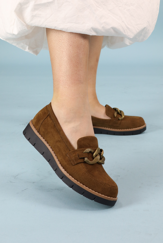 SHAYE D1|CHOCOLATE SUEDE