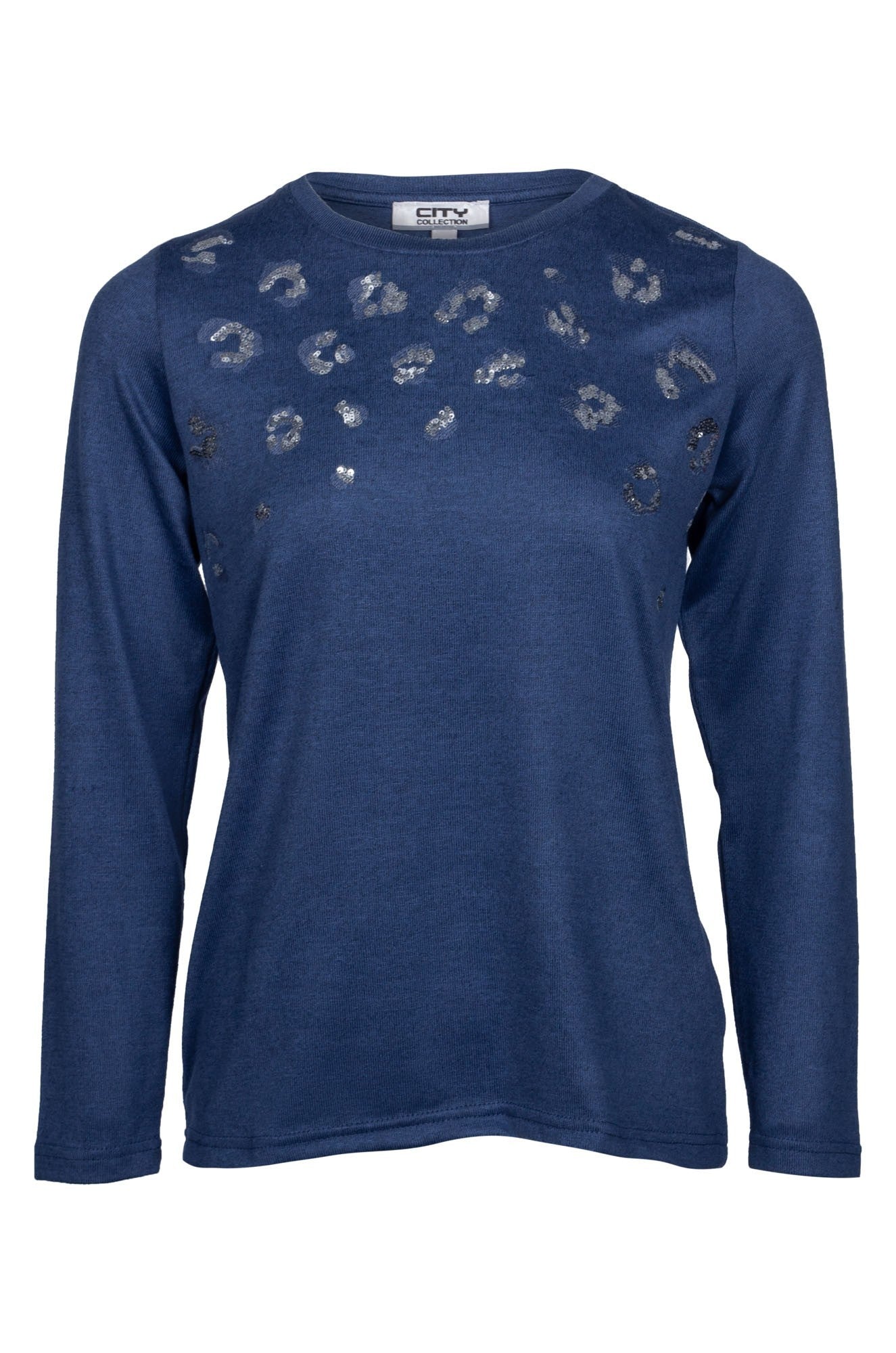 7936B1|INDIGO SILVER ANIMAL