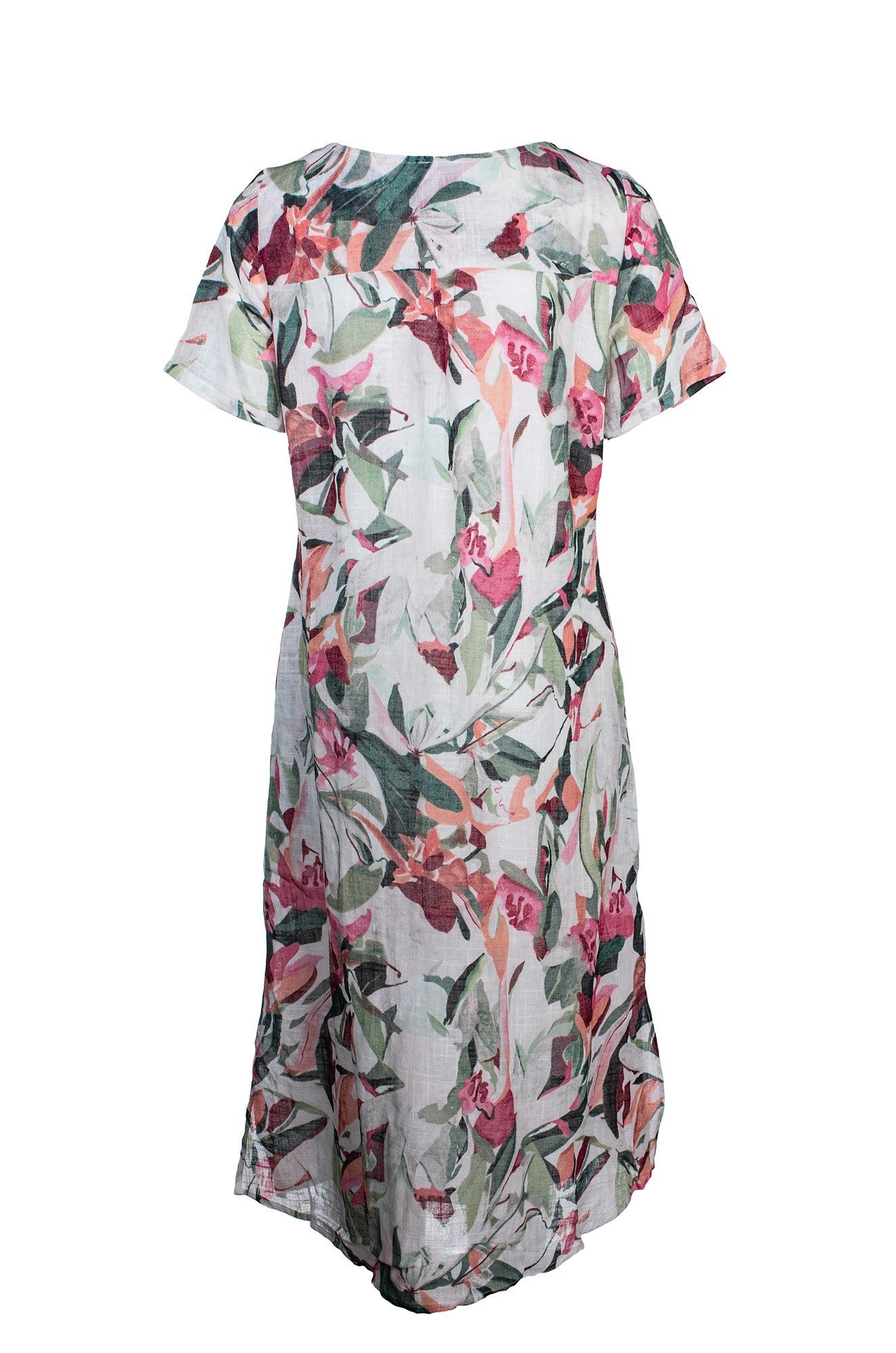 6285C1|OLIVE PINK ABSTRACT