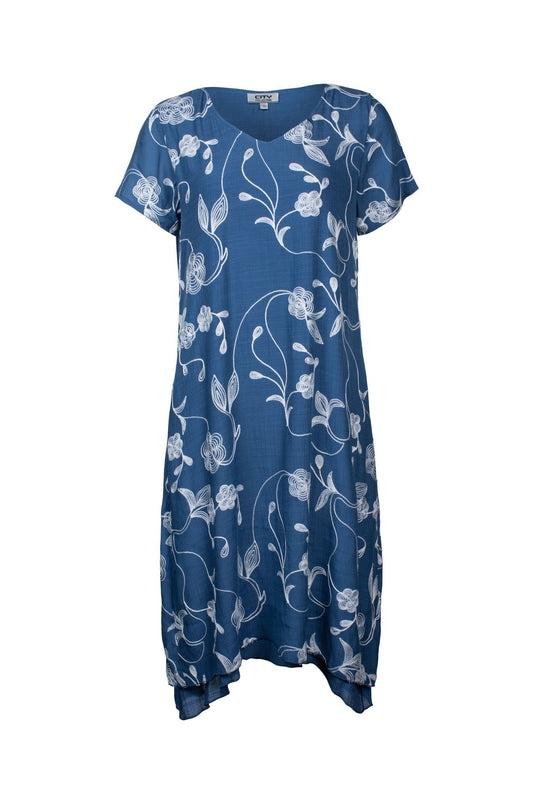 7192C1|INDIGO/IVORY