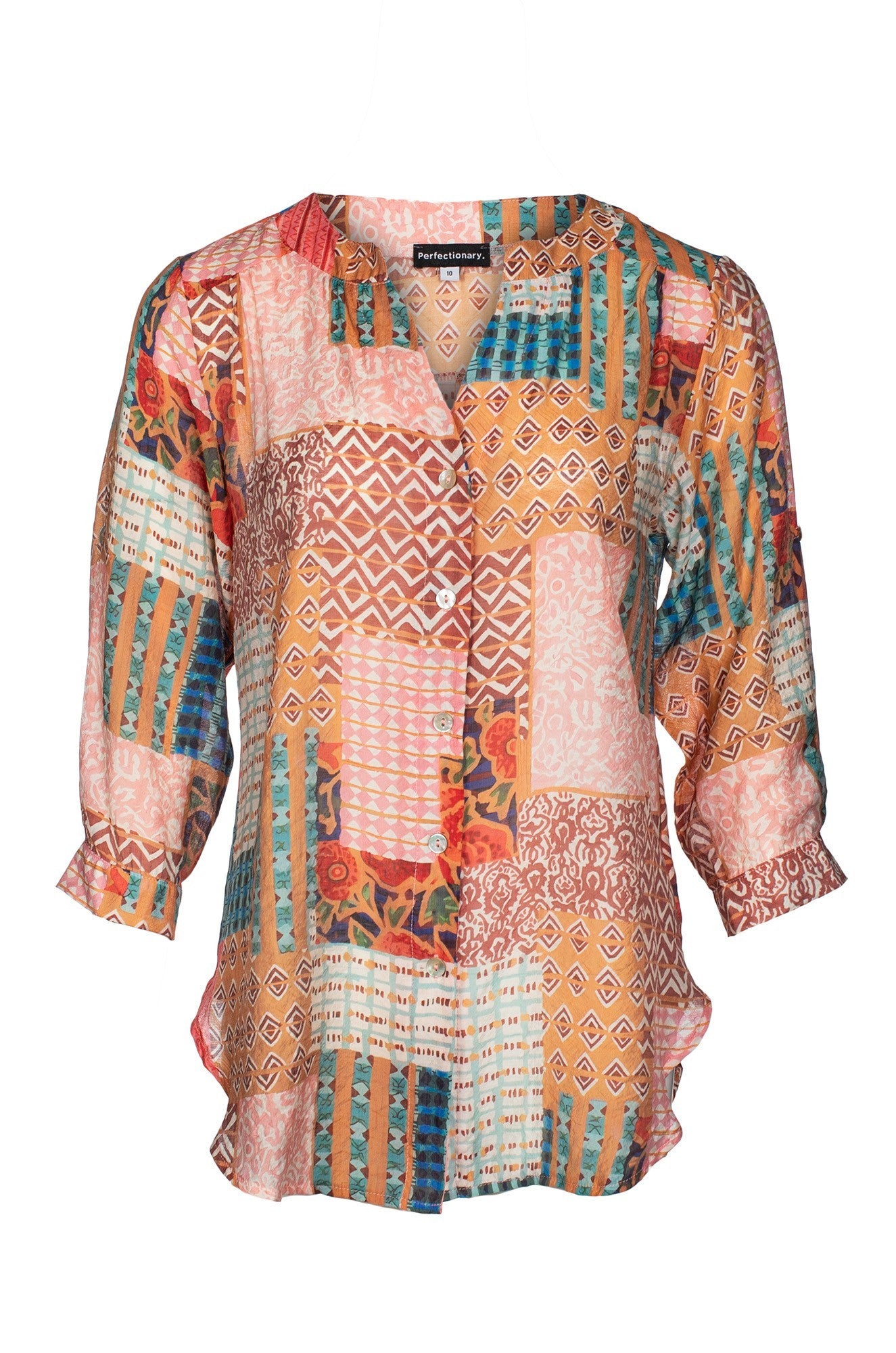 4664C1|ROSE BUD PATCHWORK