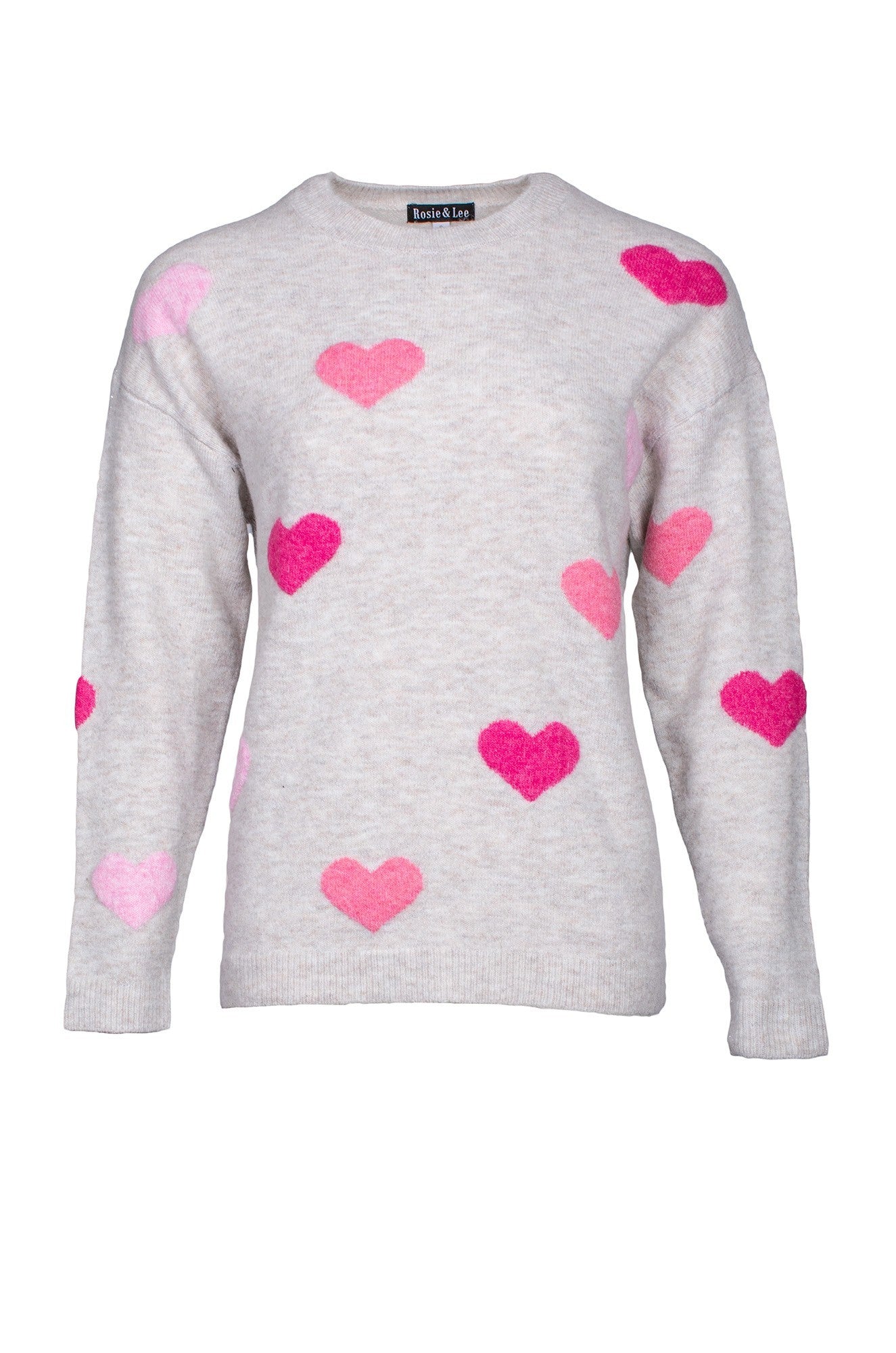 6731D1|PINK HEARTS ON SAND