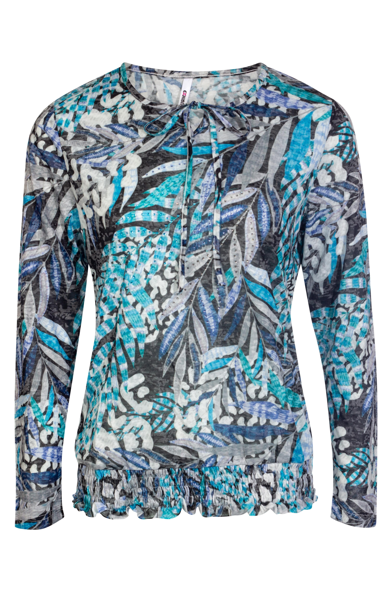3993BR|JADE INDIGO LEAVES