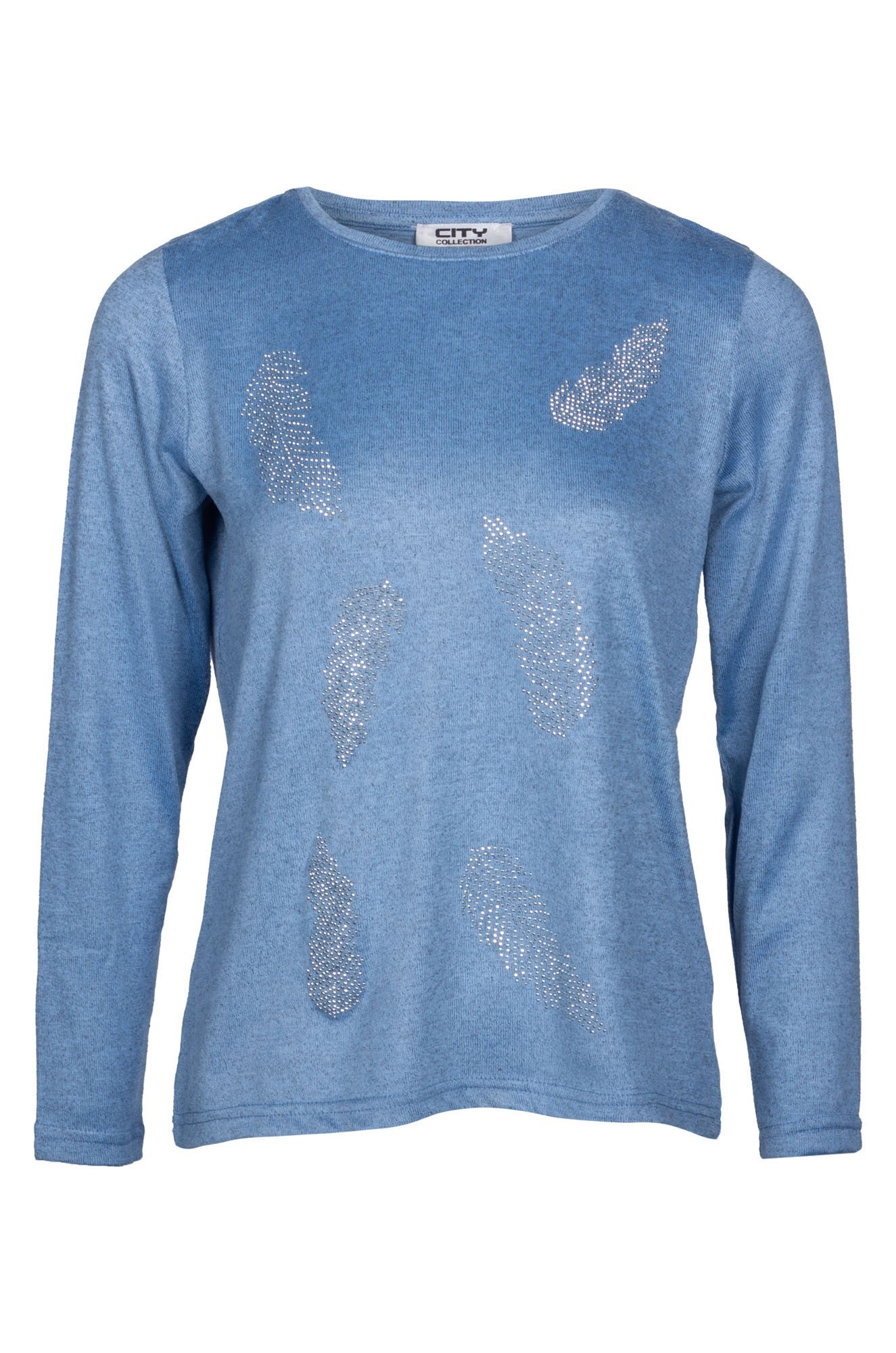 7936B1|SKY SILVER FEATHERS