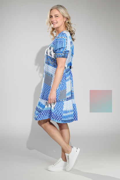 3344C1|BLUES PATCHWORK