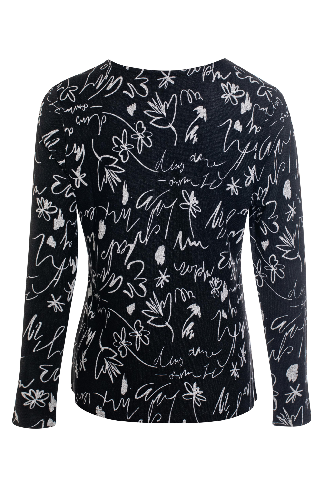 7905BR|BLACK SILVER TEXT