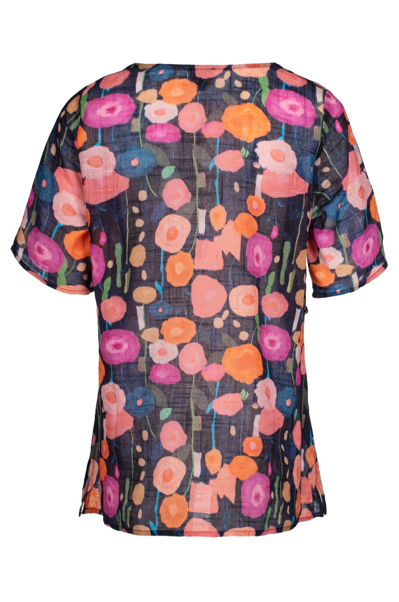 6273C1|CORAL NAVY POPPY