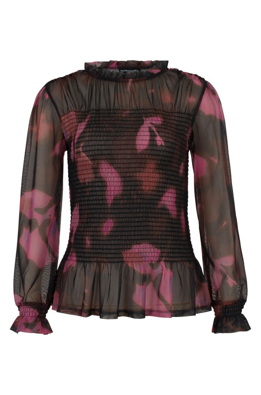 4511D1|CHOC ROSE ABSTRACT