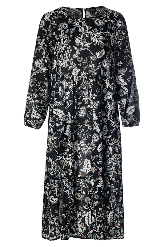 6541BR|BLACK IVORY GARDEN