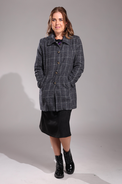 8011BR|NAVY BERRY CHECK