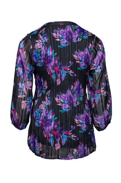 8573D1|PURPLE BLACK GARDEN