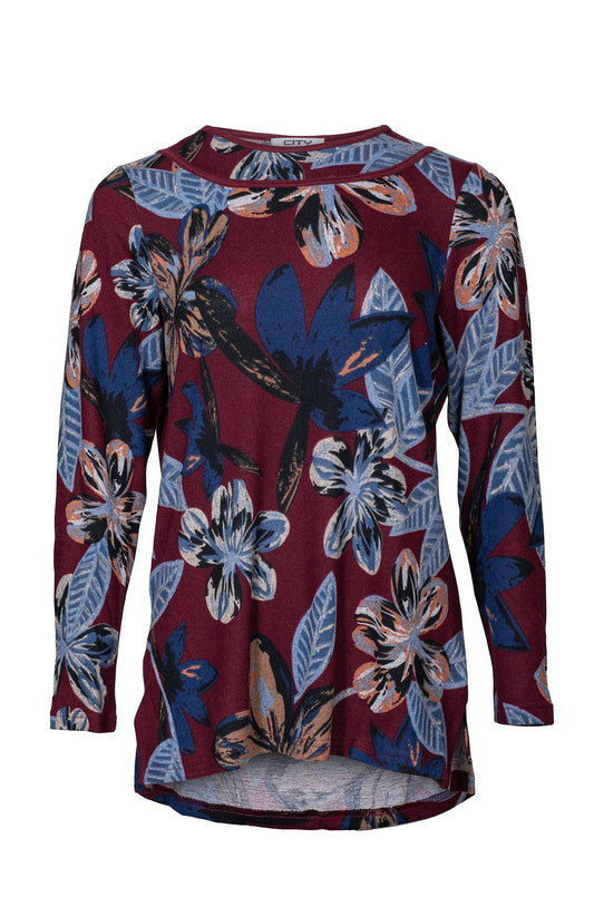 7896D1|WINE TAUPE GARDEN