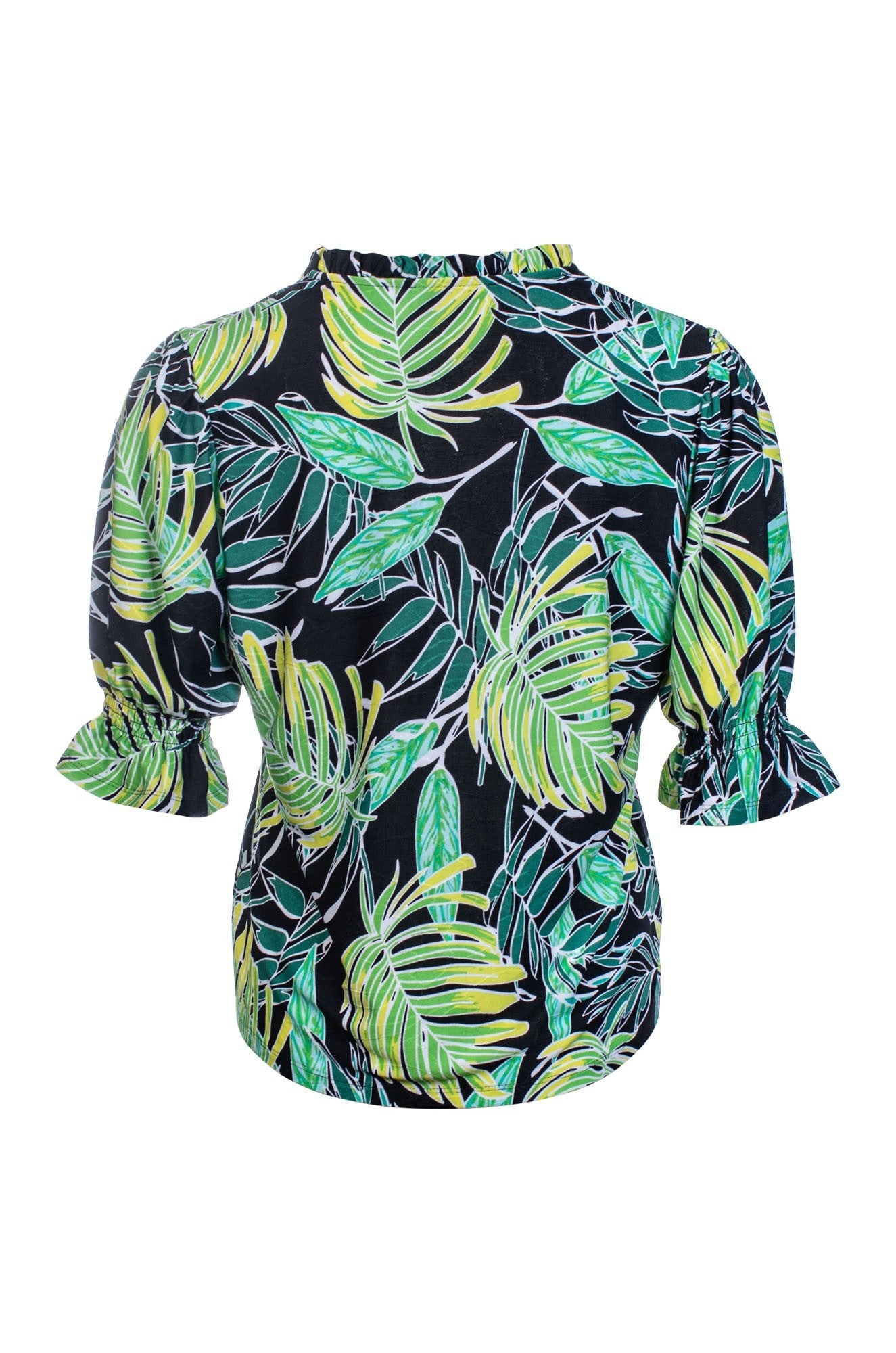 7413C1|GREEN BLACK PALM