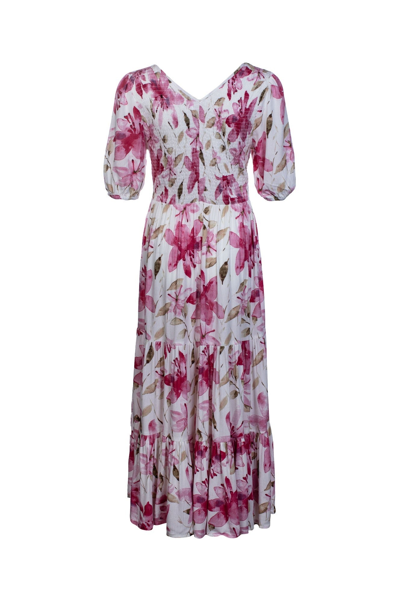 3386C1|PINK OLIVE HIBISCUS