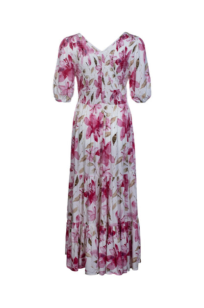 3386C1|PINK OLIVE HIBISCUS