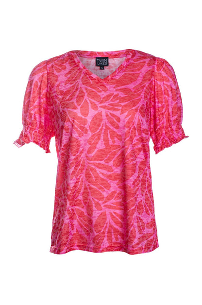 6055C1|CERISE RED LEAF