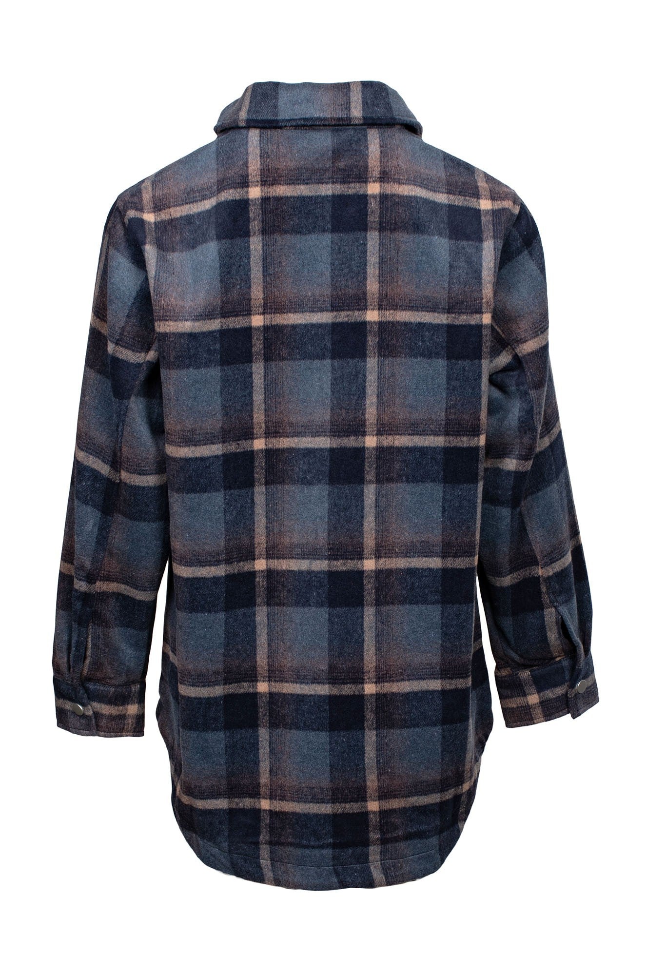 6032D1|NAVY TAUPE CHECKS
