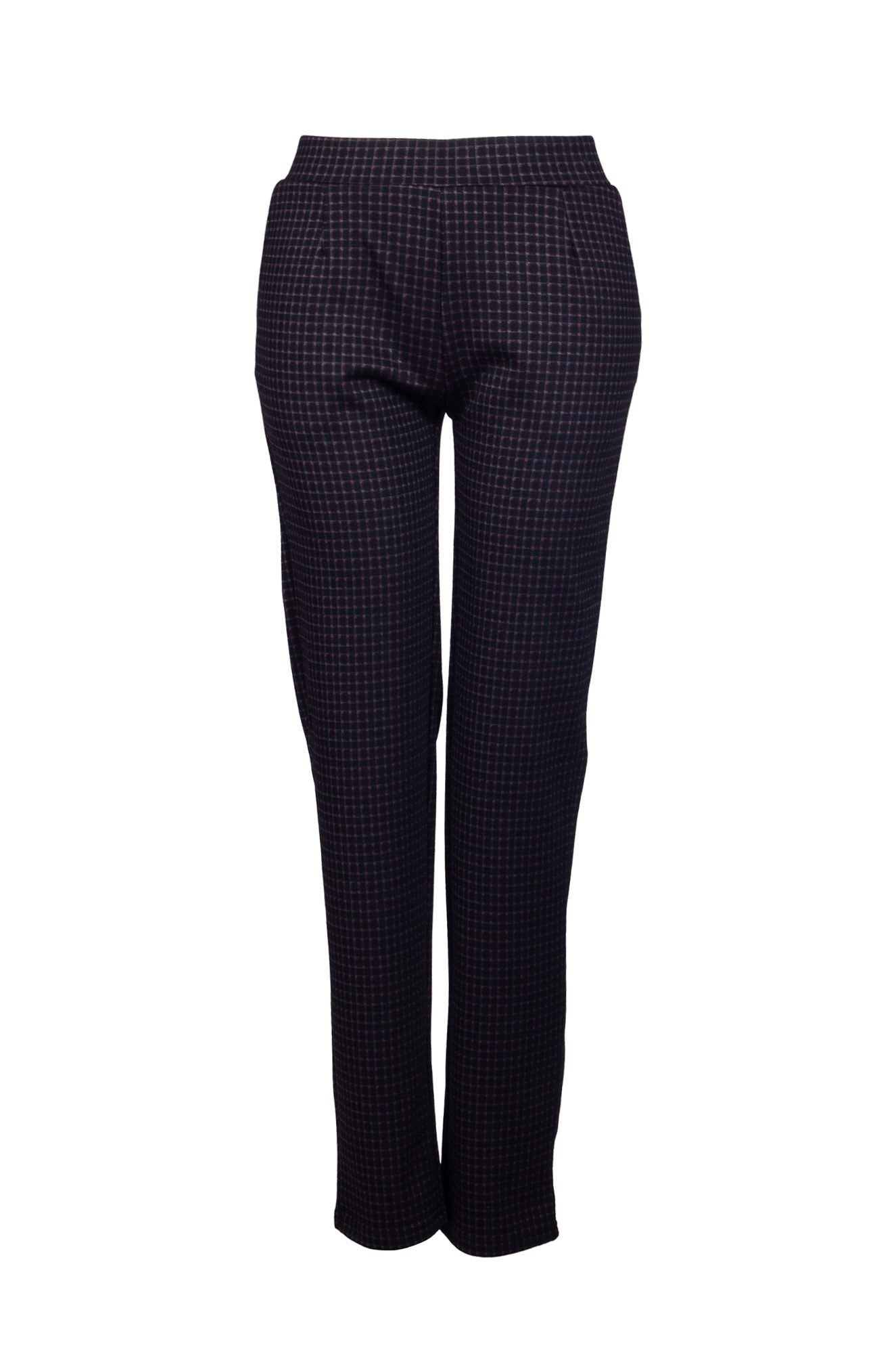7816B1|BERRY NAVY MINI CHECKS
