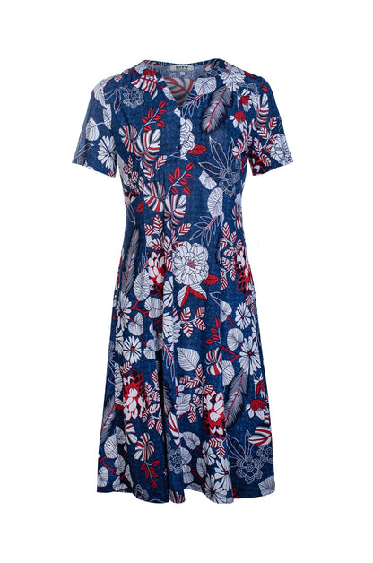 7432C1|INDIGO RED GARDEN