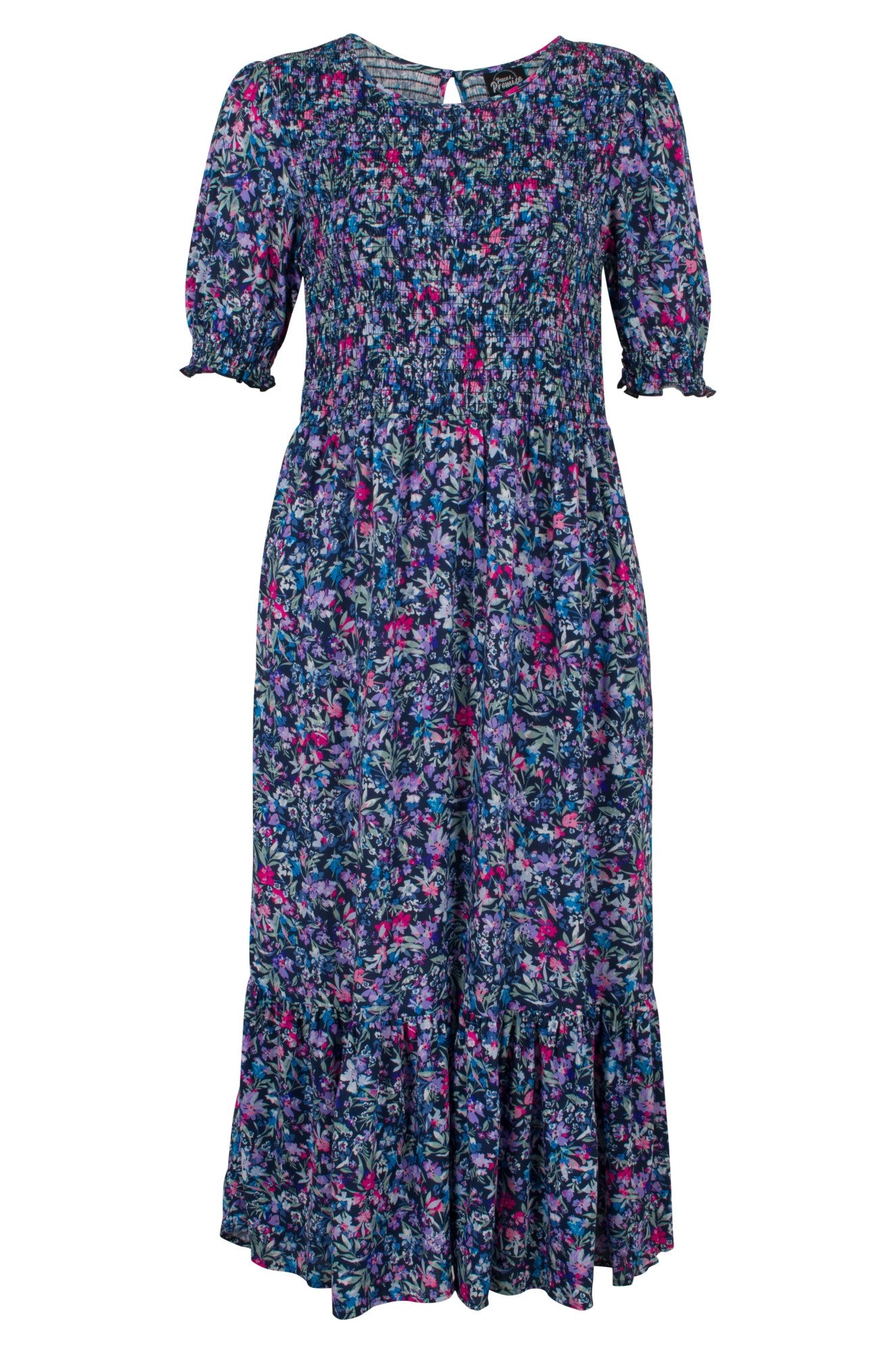 7337C1|LILAC NAVY GARDEN