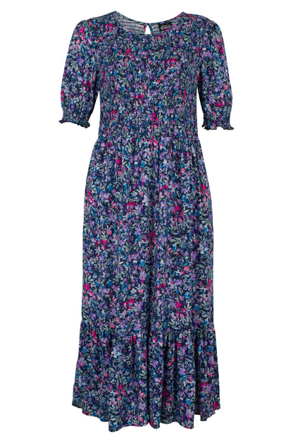 7337C1|LILAC NAVY GARDEN